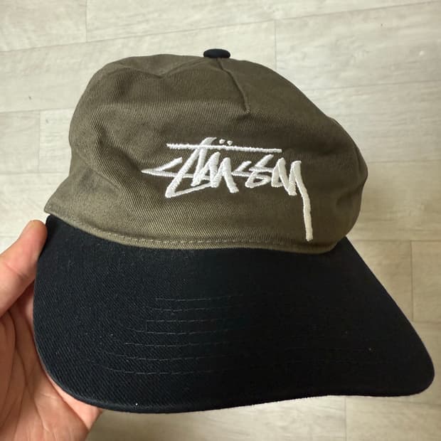 Stussy Mid-Depth Big Stock Snapback