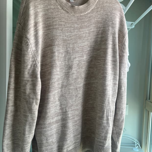 cos 릴렉스핏 아이보리 니트