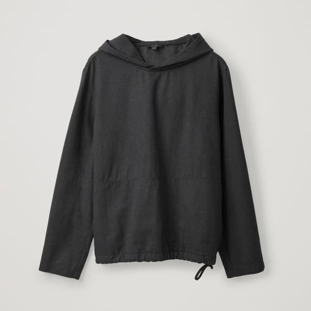 [코스] 남성 드로스트링 코튼 후디