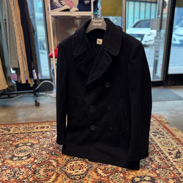 빈티지 미해군 오리지널 피코트 "38R" (529)