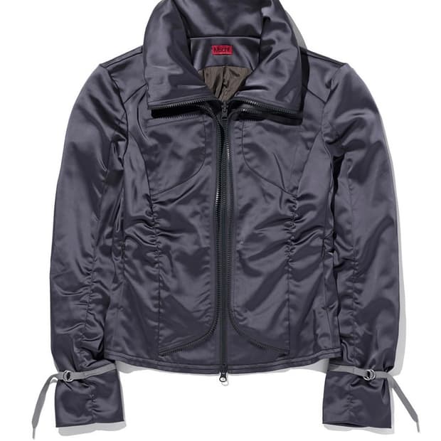 미스치프 MOTO ZIP JACKET_CHARCOAL
