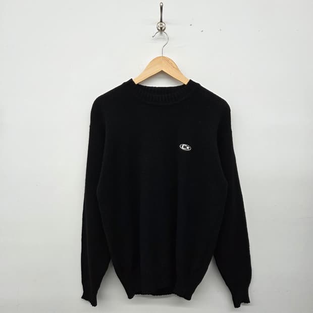 컨버스 블랙 니트 남 L