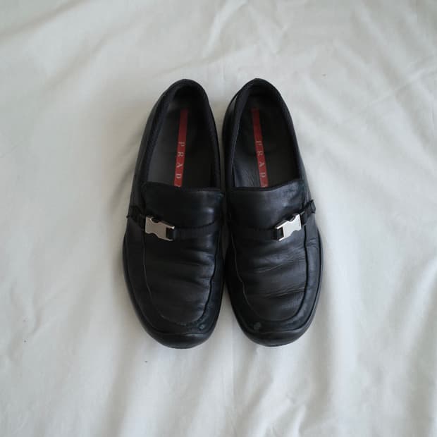 Prada Sports Buckle Loafers