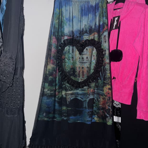 Garden Heart Lace Custom Skirt