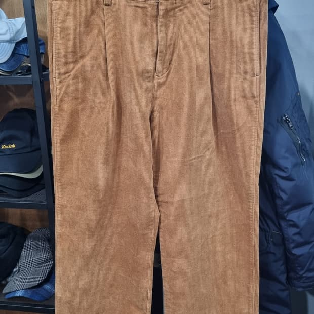 series 코오롱정품 골덴 배기 허리32(허리늘림수선) 상태최상