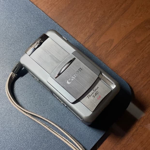 캐논 파워샷 s40 디지털 카메라