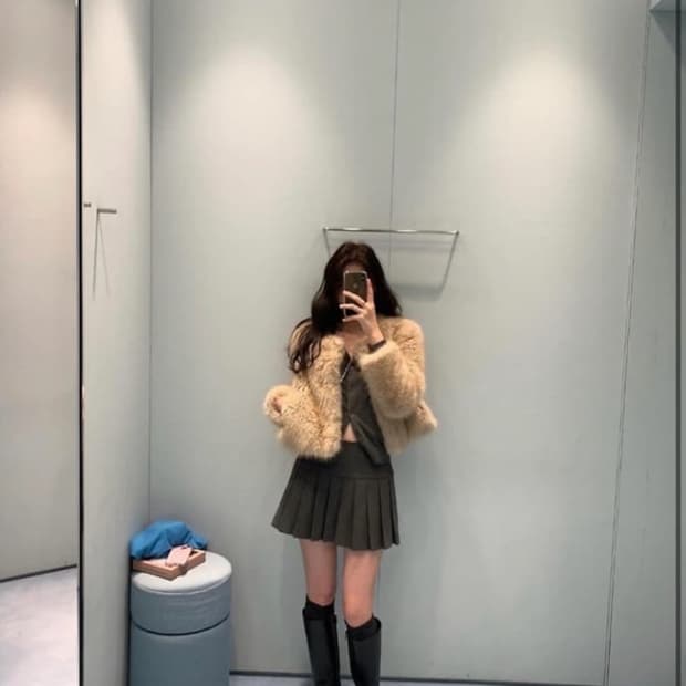 르플레인 마가렛 스커트 S 롱