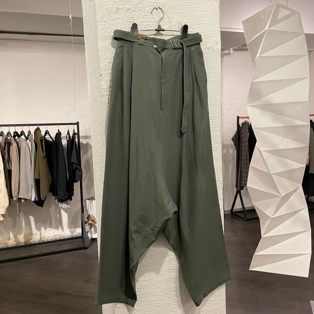 메종 미하라 야스히로 오버사이즈 사루엘 팬츠