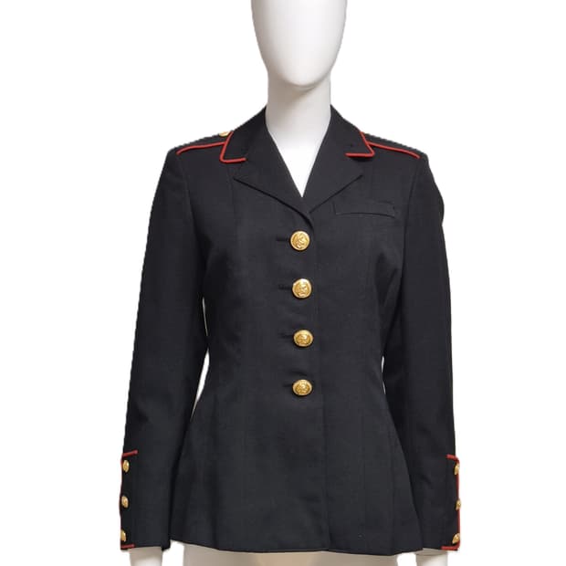 미해병대 여군용 정복 전투복 상의 자켓