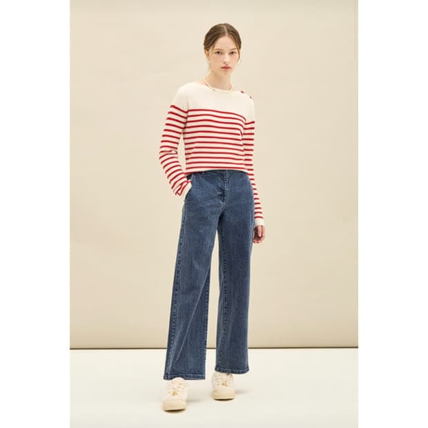 SJSJ 23 와이드 데님 팬츠