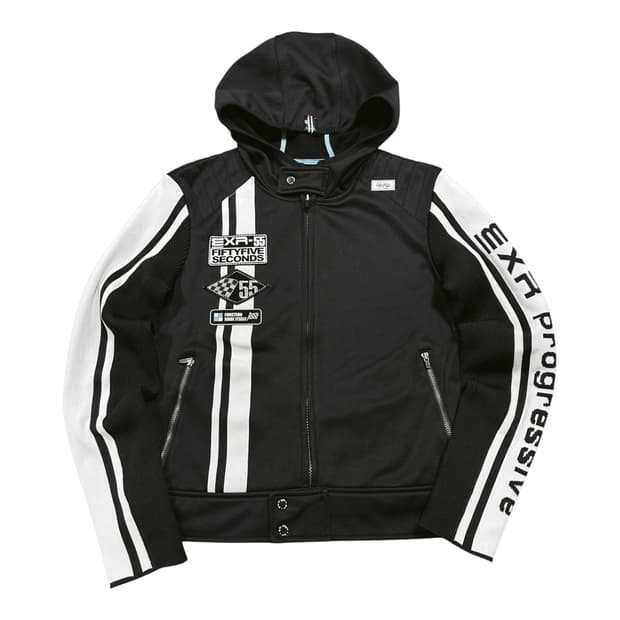 ✨ (바배) EXR 레이싱 블랙 여성 후드 집업