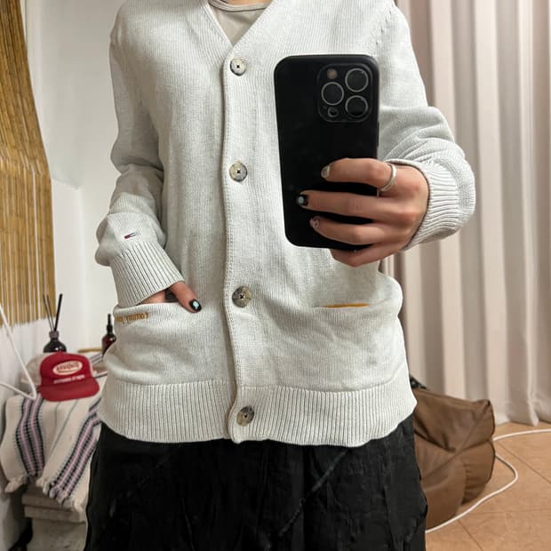 타미진스 니트 가디건 