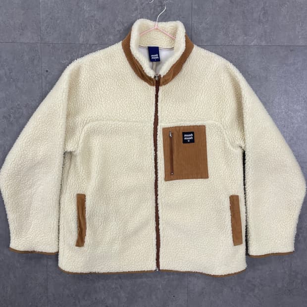 MUAHMUAH 후리스집업