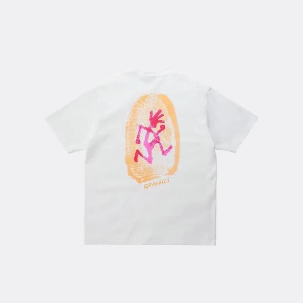 그라미치 THUMBPRINT TEE-WHITE