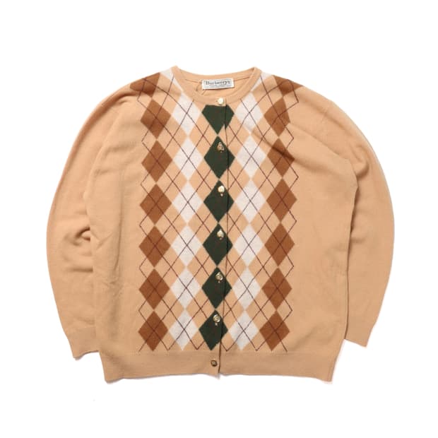 버버리 Burberry Argyle Cardigan

