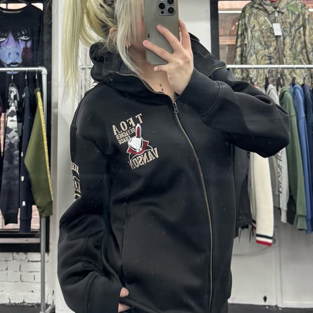 밴슨 레더 TFOA 후드 자켓