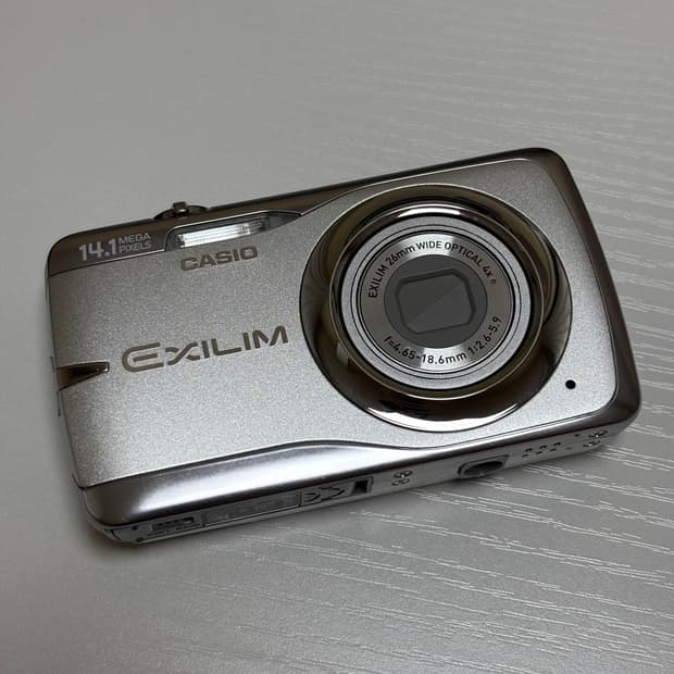 카시오 엑슬림 z550 실버 디카 판매 CASIO exilim 