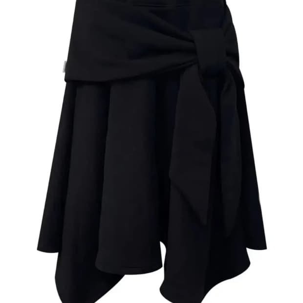 체메씨 체메씨 보우 언발란스 스커트