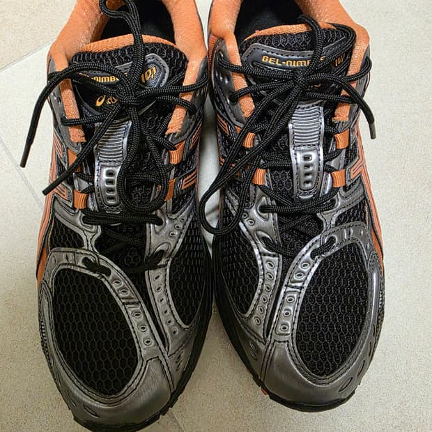 아식스 젤 님버스 오렌지 