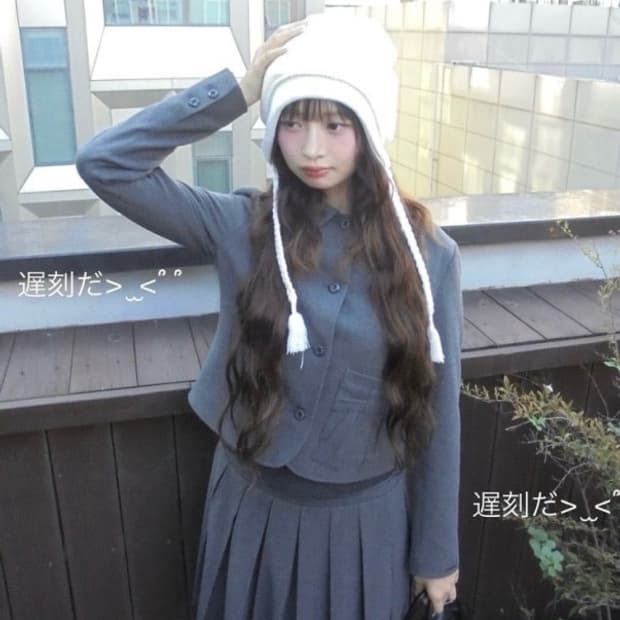 코이세이오 리본셋업 그레이