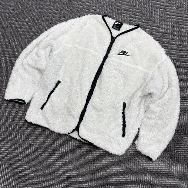 나이키 양털 후리스집업L