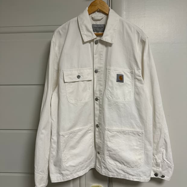 칼하트wip 미시건 코트 자켓 오프화이트