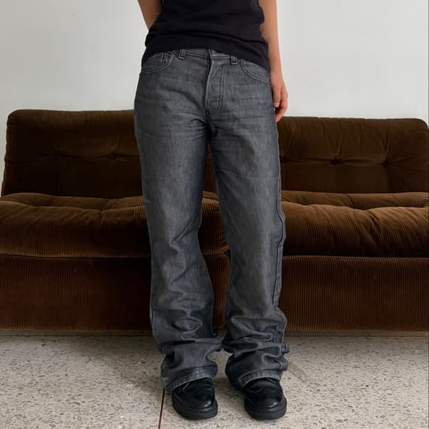 Levi’s 518 차콜 부츠컷 데님 팬츠 00’s