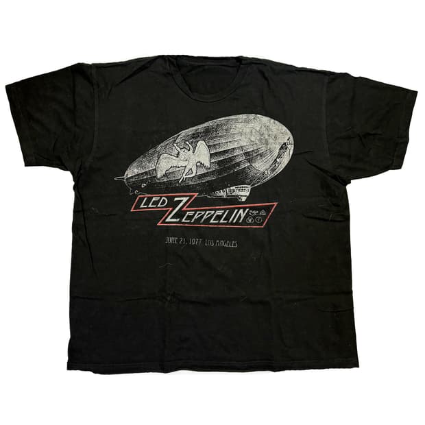 Led Zeppelin 77 tour tee Bootleg 2011