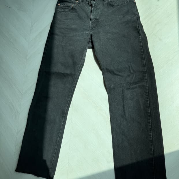 리바이스 505 흑청 32시이즈