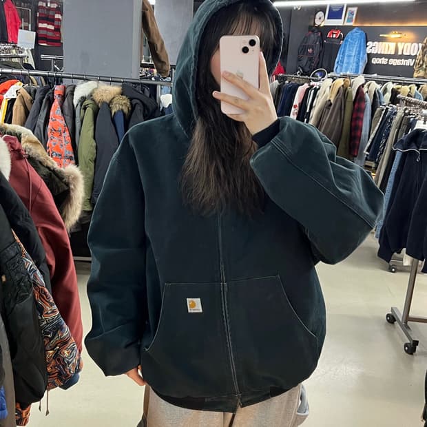 칼하트 후드 자켓