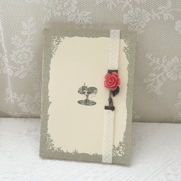 ⊰dot flower⊱ book-band 도트 꽃 북밴드