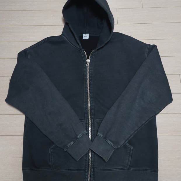 (1) 블라인드파일즈 후드집업 블랙