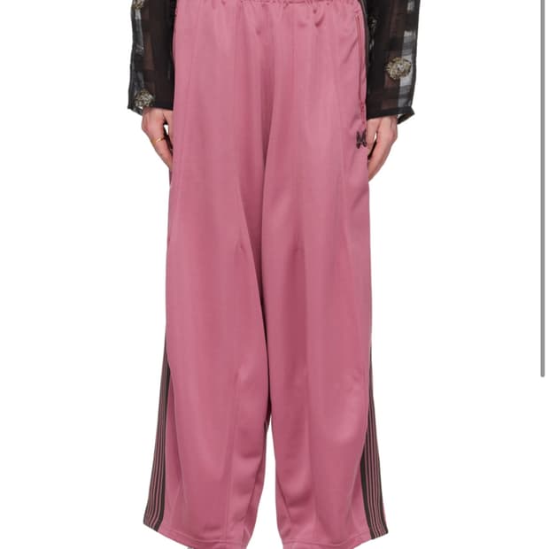 니들스 hd트랙팬츠 핑크 s