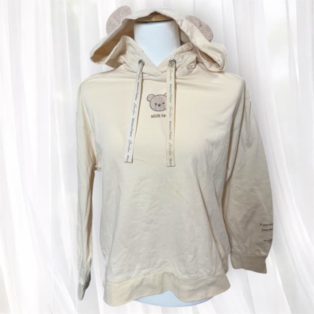 메조피아노 곰돌이 후드티