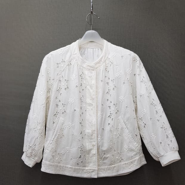 한섬 마인 2020 코튼 레이스 아우터 자켓 76-90-155사이즈