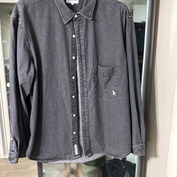 에스피오나지 데님오버 셔츠 2종 (L)