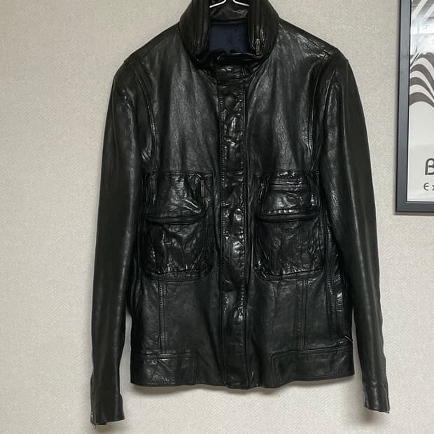 우영미 양가죽 자켓 (48)