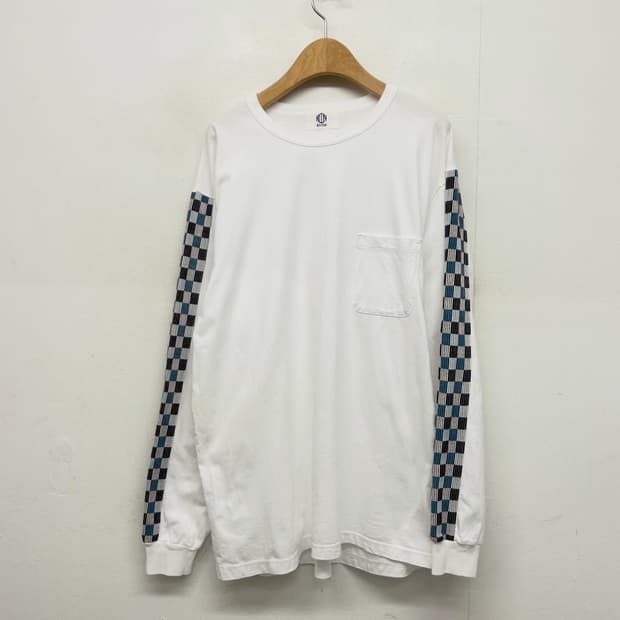 Kuon 사시코 체커보드 롱 슬리브