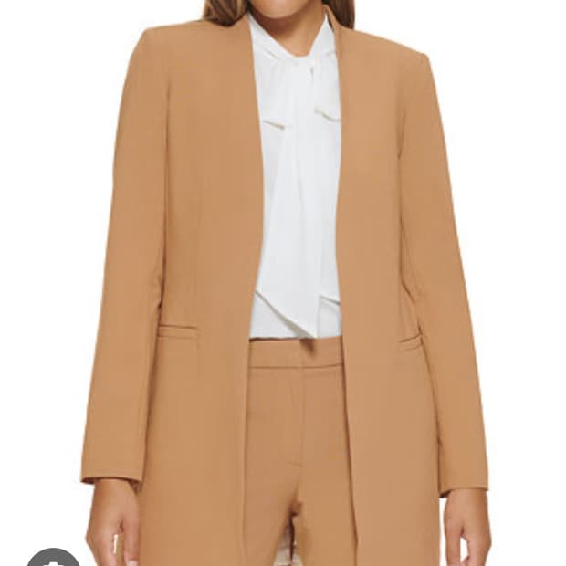 Ck 캘빈클라인 여성 오픈형 블레이저