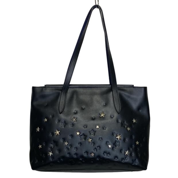 안나수이 미드나잇 레더 토트백