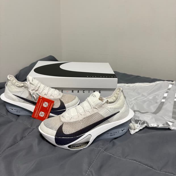 새상품 나이키 알파플라이3 화이트 퓨어 플래티넘 러닝화