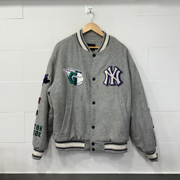 mlb 뉴욕양키즈 바시티자켓