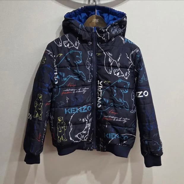 KENZO 겐조 키즈 양면 패딩 자켓 10A/140