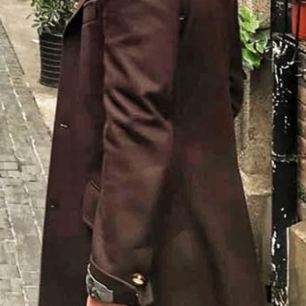 비비안웨스트우드 브라운컬러 코트