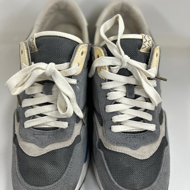VISVIM 비즈빔 그레이 스웨이드 롤랜드 조거 9.5