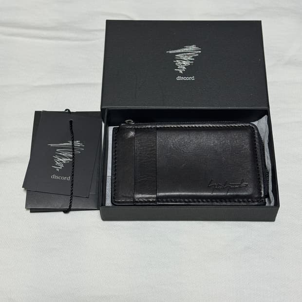 요지 야마모토(Yohji Yamamoto) 아카이브 미니 레더 월렛