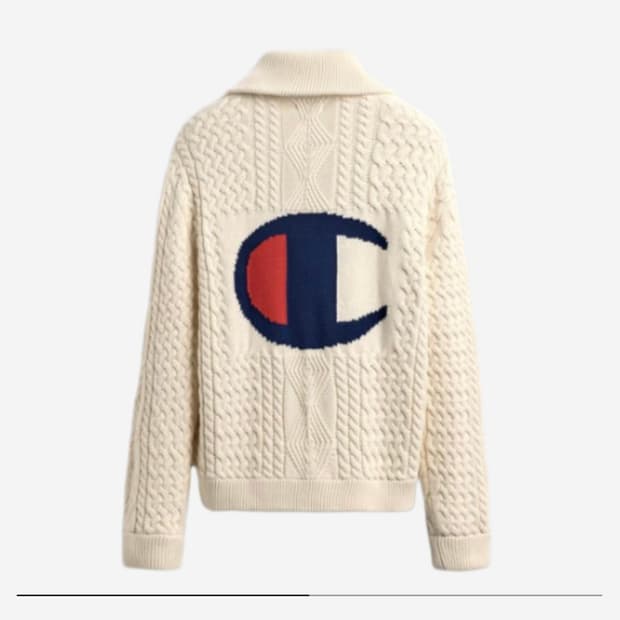 자라 챔피온 하이넥 집업 가디건 M