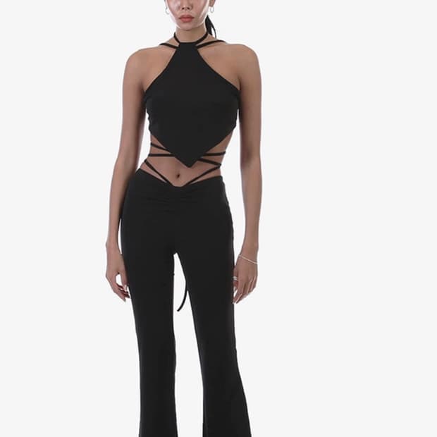 배드블러드 에고 반다나 탑