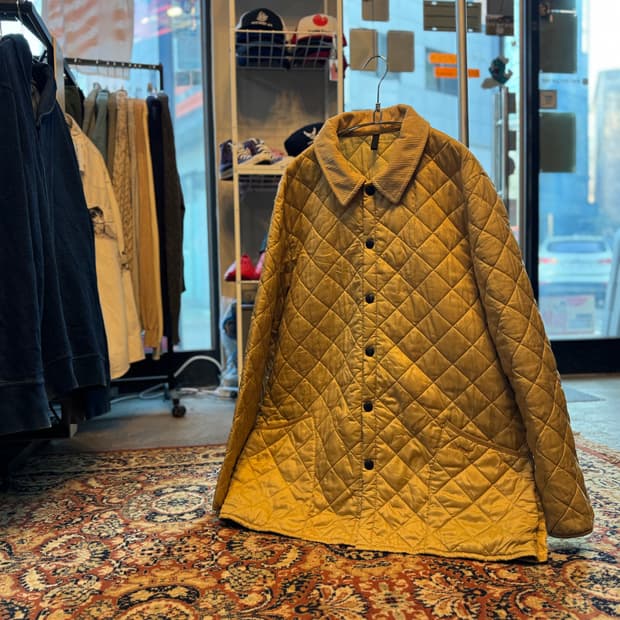 빈티지 바버 퀄팅 자켓 "XXL" (493)