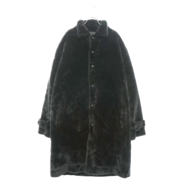 요지야마모토 리버시블 퀼트 퍼코트 3size